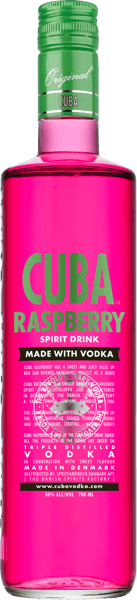 Modelbillede af Cuba Raspberry 30% 0,7 l.