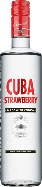 1 fl. Cuba Strawberry 30% 0,7 l.