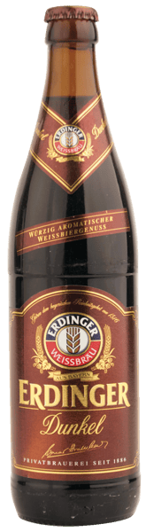 3 fl. Erdinger Dunkel 0,5l + Pant