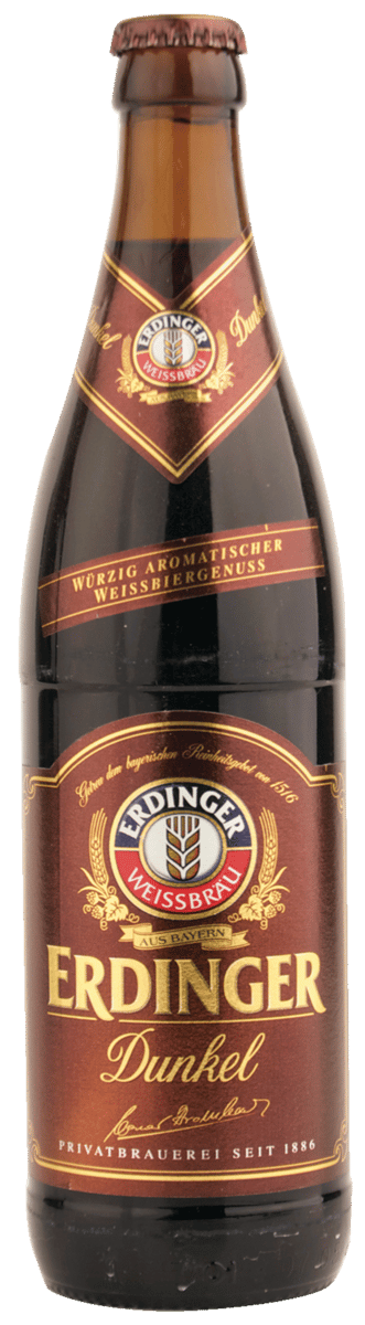 Erdinger Dunkel . + pant