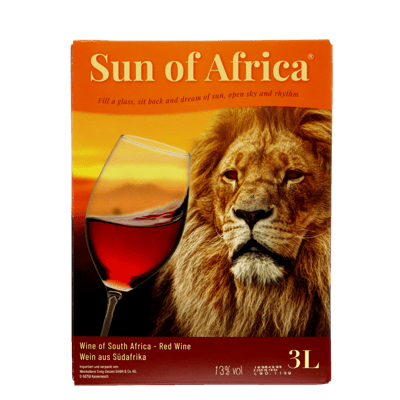 Modelbillede af Sun of Africa Cape Red 3L BIB