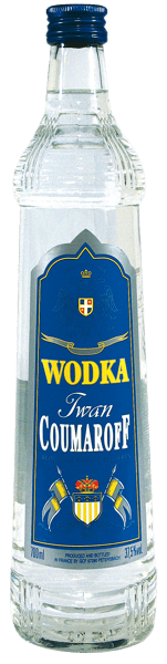 Modelbillede af Coumaroff Vodka 37,5% 0,7 l.