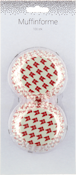Modelbillede af Muffinsforme alm. 100 stk. flag