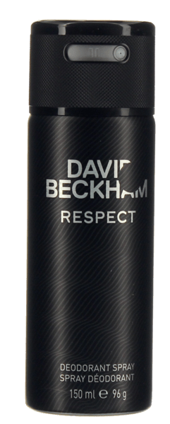 Modelbillede af David Beckham Respect Deo Spray 150 ml.
