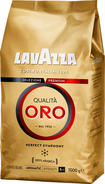 Modelbillede af Lavazza Qualita Oro helbønne 1000 g.