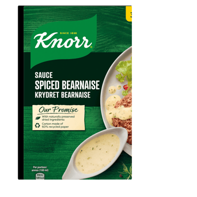 Modelbillede af Knorr Sauce Krydret Bearnaise 3x20 g.