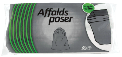 Modelbillede af Affaldsposer 15 Liters 3x30 stk