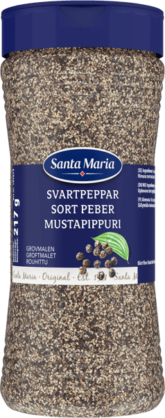 1 stk. Santa Maria Sort Peber Groftmalet 217g