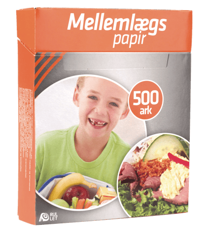 Modelbillede af Mellemlægspapir 12 x 14,5 cm - 500 ark