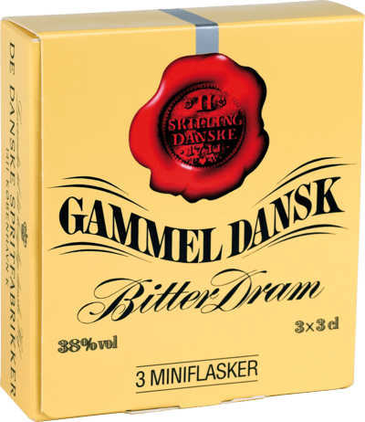 Modelbillede af Gammel Dansk 38% 3x0,03 l.