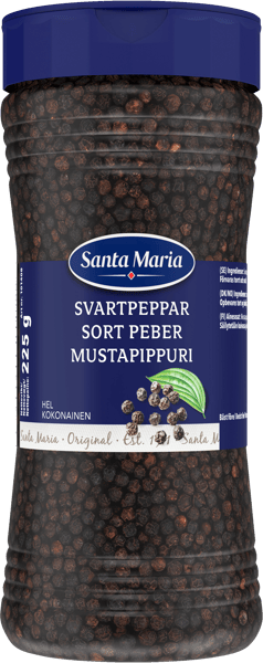 Modelbillede af Santa Maria Sort Peber Hel 225g
