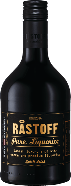Modelbillede af Råstoff Pure Liquorice Shot 16,4% 0,7 l.