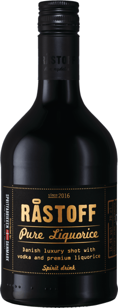 1 fl. Råstoff Pure Liquorice Shot 16,4% 0,7 l.