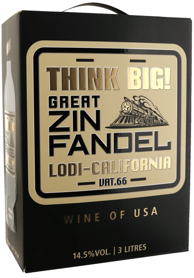 1 Bag-in-box Think Big Lodi Zinfandel 3l BIB
