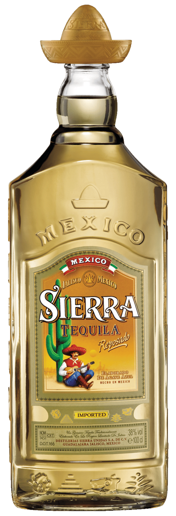 Sierra Tequila Reposado 38% 1 l.