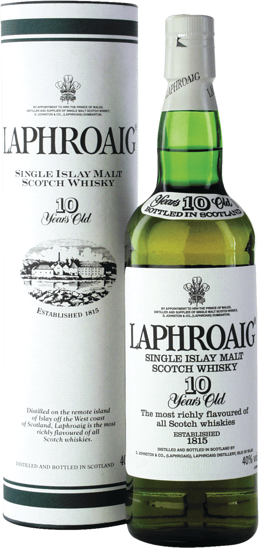 Laphroaig 10 års 40% 70 cl.