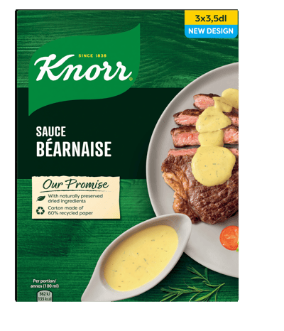 Modelbillede af Knorr Sauce Bearnaise 3x19 g.