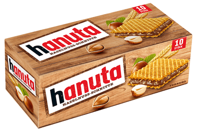 Modelbillede af Ferrero Hanuta 10 stk. 220g