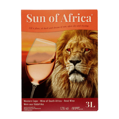 Modelbillede af Sun of Africa Rosé 3L BIB