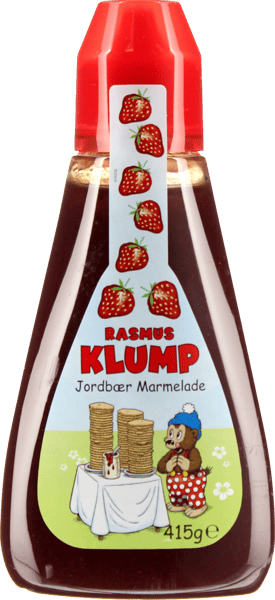 Modelbillede af Rasmus klump jordbær marmelade 415g