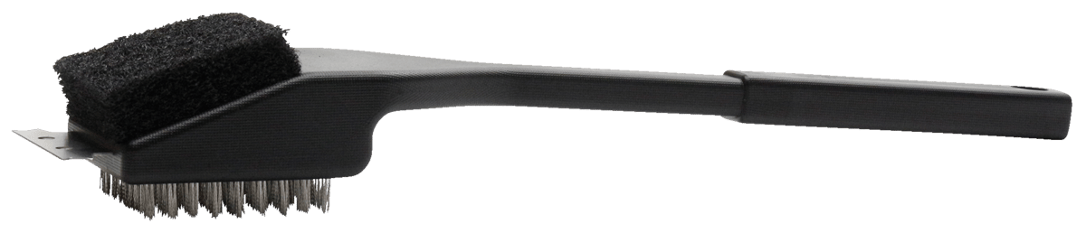 Grillbørste 3-i-1 46 cm