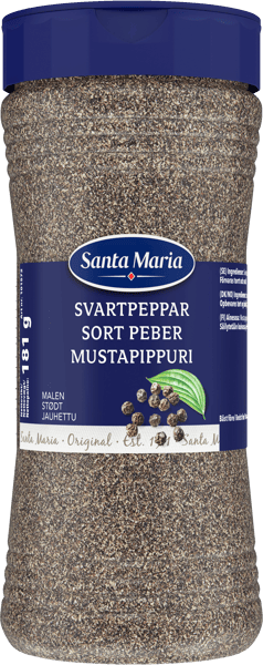 Modelbillede af Santa Maria Sort Peber Stødt 181g