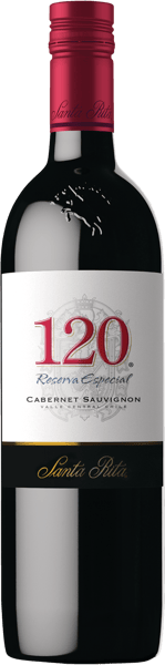 Modelbillede af Santa Rita 120 Cabernet Sauvignon 0,75 l.