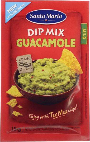 1 stk. Santa Maria Tex Mex Guacamole Mix 15 g