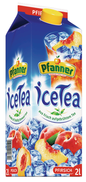 Modelbillede af Pfanner Icetea Peach 2 l