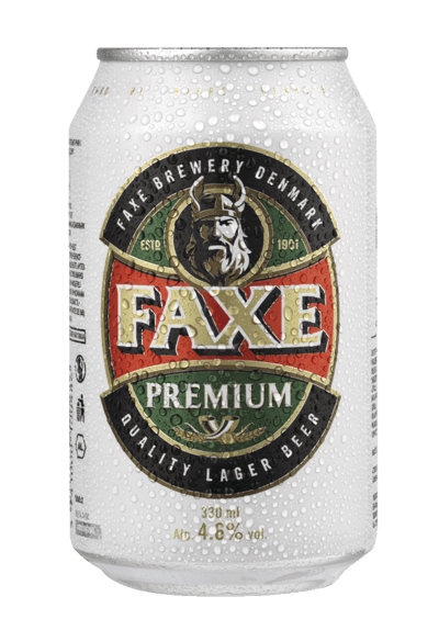 Modelbillede af Faxe Premium 4,6% 24x0,33 l.