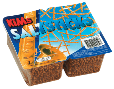 Modelbillede af Kims Saltstænger 250 g