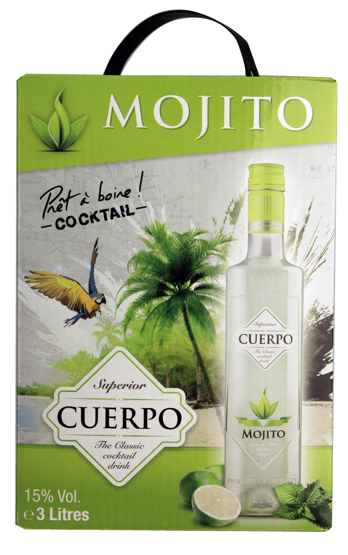 Cuerpo Mojito 15% Bag in Box 3,0 l.