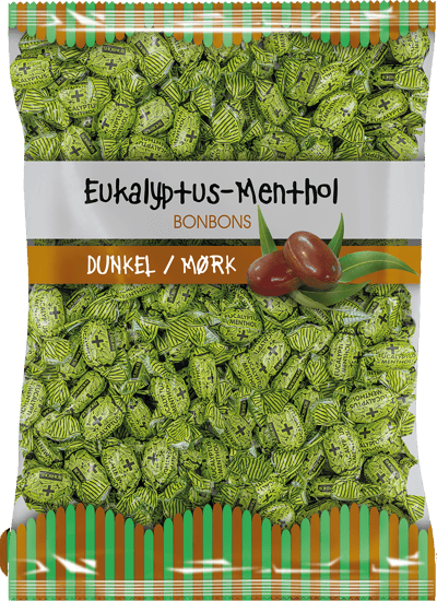 Modelbillede af Menthol Eukalyptus mørk 1000 g