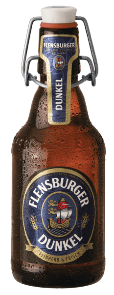 Modelbillede af Flensburger Dunkel 4,8% 0,33 l. + pant