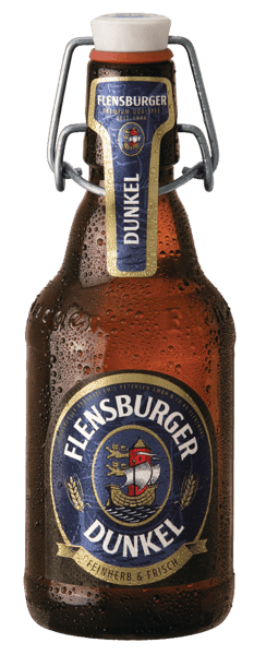 3 fl. Flensburger Dunkel 4,8% 0,33 l. + pant