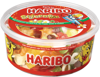 1 ds. Haribo Stjerne Mix 1 kg
