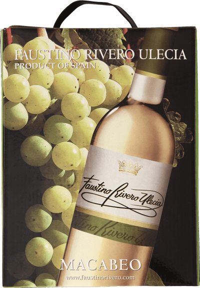 1 Bag-in-box Faustino Rivero Ulecia Hvid 5L BIB