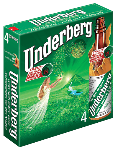 Modelbillede af Underberg 44% 4x20 ml.
