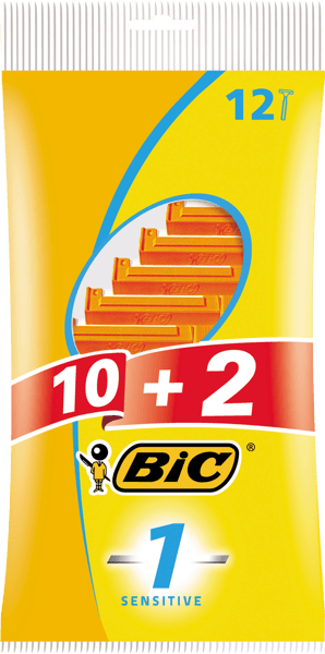 1 pk. BIC 1 - Engangskraber - 10+2