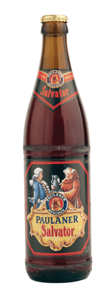 3 fl. Paulaner Salvator 7,5% 0,5 l. + pant
