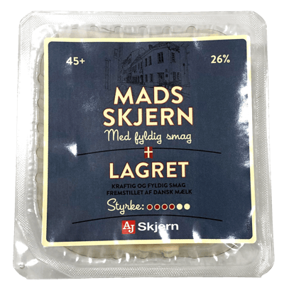 Modelbillede af Mads Skjern Skiveost XL 45+ 200 g