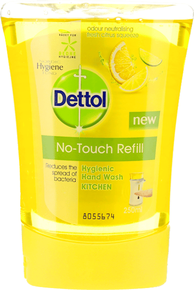 Modelbillede af Dettol No Touch refill Odour Neotralising Fresh Citrus 250 m