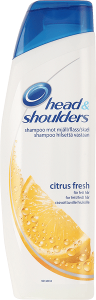 Modelbillede af Head & Shoulders Shampoo Citrus 250 ml.