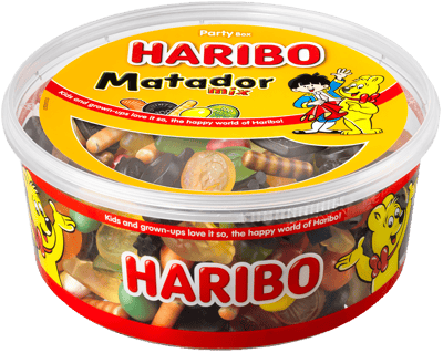 1 ds. Haribo Matador Mix 1 kg