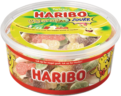 Modelbillede af Haribo Stjerne Mix Sour 900 g