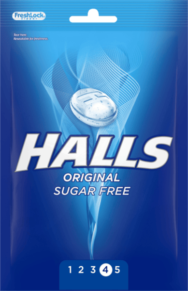 Modelbillede af Halls Menthol-Lyptus Original 65 g