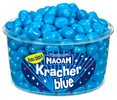 Modelbillede af Maoam Kracher Blue 265 Stk 1200 g