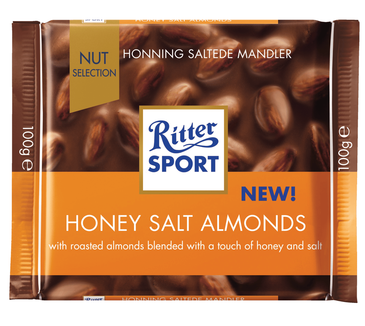 Honning Saltmandler Ritter Sport 100g
