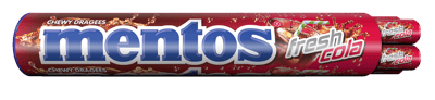 Modelbillede af Mentos Cola Jumbo Roll 8-pak 296 g