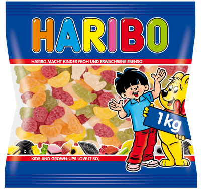 Modelbillede af Haribo Tropi Frutti 1 kg